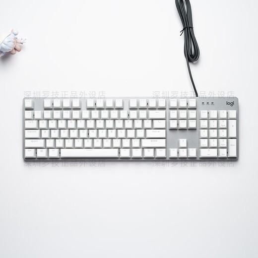 K845 clavier mécanique filaire jeu de frappe de bureau e-sports pudding en cristal de haute qualité commutateur de thé vert et noir k845-pudding à paillettes connexion filaire violet commutateur de thé à 104 touches norme officielle