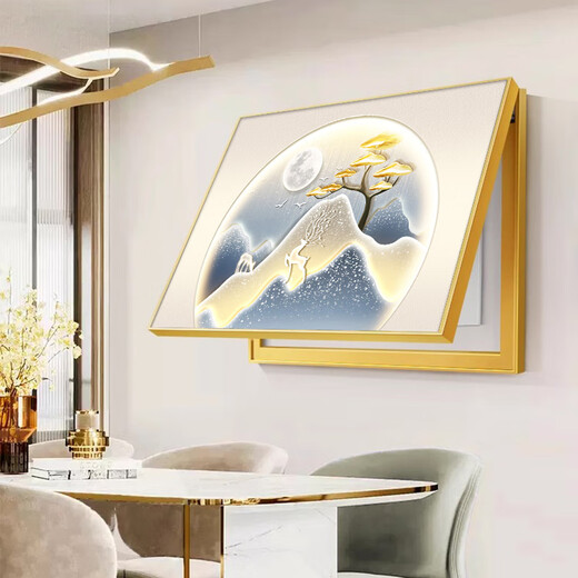 Maojiujiang modern light luxury meter box decorative painting without punching to block the distribution box switch box meter box multimedia box