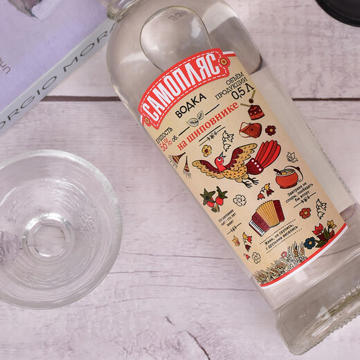 Yarich Russian original national pavilion imported bird vodka spirits foreign wine white wine original wine 500mL original wine 56 500mL 4 bottles