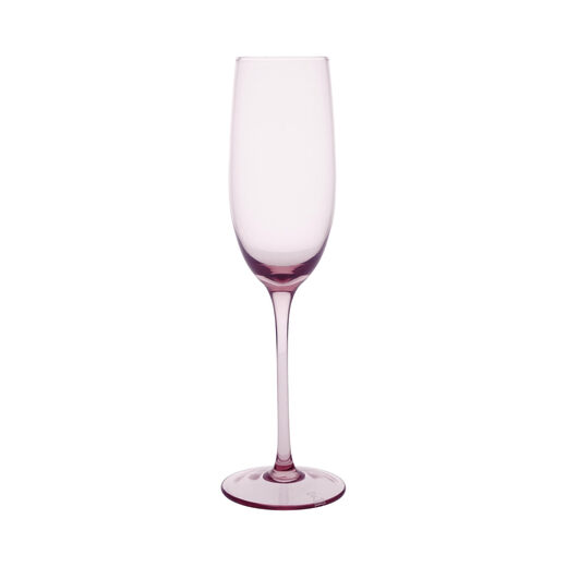 FortessaGala Glassware, 9-Ounce Champagne Flutes (Set of 4), Pink