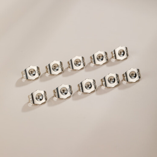 XUPING Xuping jewelry ear plugs, ear caps, ear plugs, ear studs, alloy accessories, rear plugs, long silicone ear plugs, 30 pairs