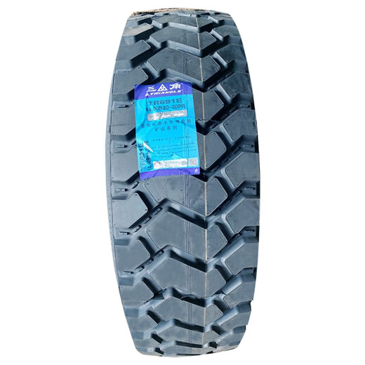 Треугольная большая грузовая шина 1400R20 несущая усиленная 20-слойная износостойкая 691 цельностальная вакуумная шина новая новая Triangle 14.00R20 20-слойная 691