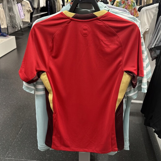 Nike (Nike) Kurzärärmig T-Shirt Herren Sportswear 2025 Saison Chinese Team Home Fans Jersey FZ9018-687 FZ9018-687 Fitness Red/Club Gold S