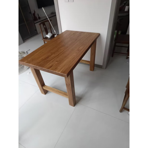 
Dewansen Elm Wood Table Old Elm Wood Large Board Table Solid Wood Log Rectangular Dining Table Tea Table Conference Table Commercial Dining Table 5cm Thick Old Elm Wood Table 1406575cm High Entry