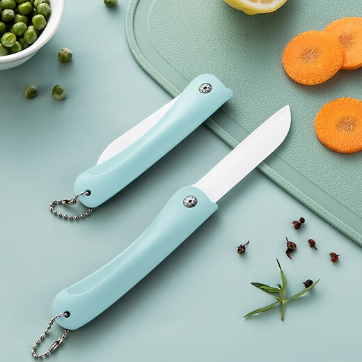 Anbuy faltbares Keramikmesser, Obstmesser, kleines Küchenmesser, Babynahrungsmesser, Obstschneidemesser, S0246