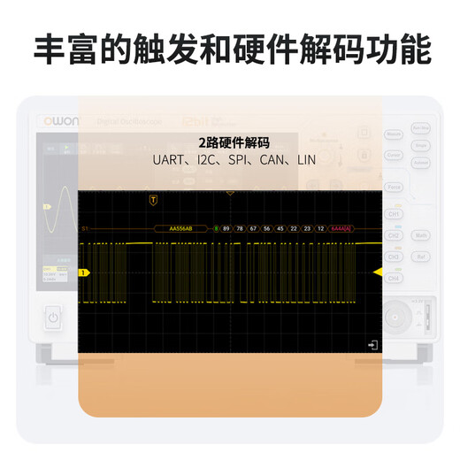 Owon ADS814A multifunctional digital oscilloscope 100MHz four channels 12bit resolution