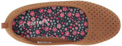 Carter s unisex children's Easton ballet flats brown 7 Toddler