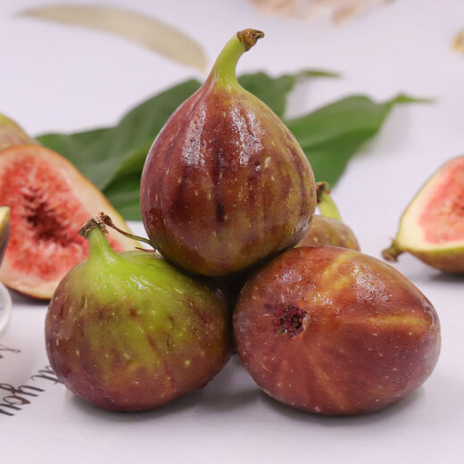 Jingxiansheng Fresh Figs in Sugar Buns Net Weight 1 Jin Jin equals 0.5 kg Fresh Fruit New Year Gift Box