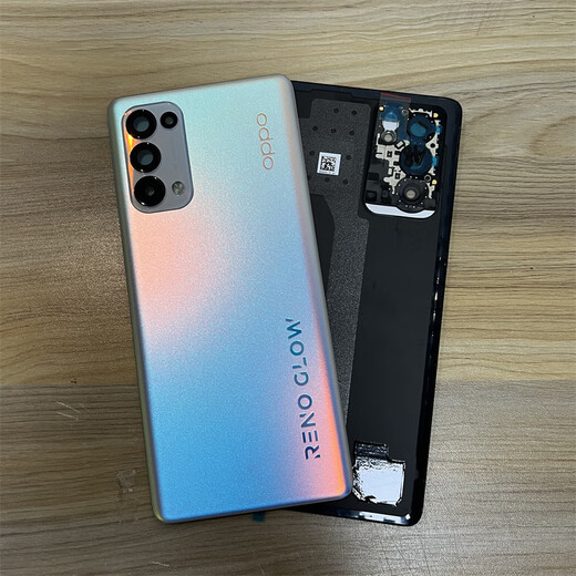 OPPO Reno5pro original back cover reno6 original glass back case reno5k mobile phone battery cover back screen cover Reno5Pro Galaxy Dream original back cover with mirror