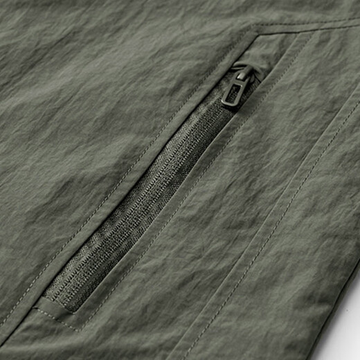 JEEP SPIRIT Jeep Jacket Men's Spring and Autumn Jacket Casual Top Solid Color Lapel Casual Jacket Dark Gray XL