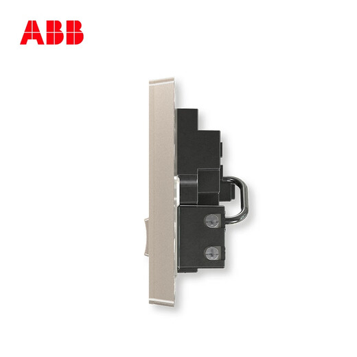 ABB switch panel socket, wall USB five-hole dual-control socket, Xuanzhi series Zhaoxia gold waterproof box