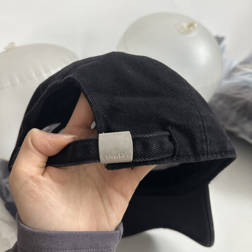 CK Denim CK Baseball Cap Fashionable Men and Women Versatile Alphabet New Face Revealing Korean Style Small Peaked Cap Embroidered Wear Denim CK Baseball Cap Fashion Men and Women Versatile Alphabet New Style
