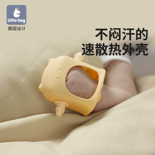 Little Tiny Teether Silicone Baby Teething Stick Baby Bite Teething Stick Does Not Stick to Dust Newborn Anti-Eating Hands Jelly Powder