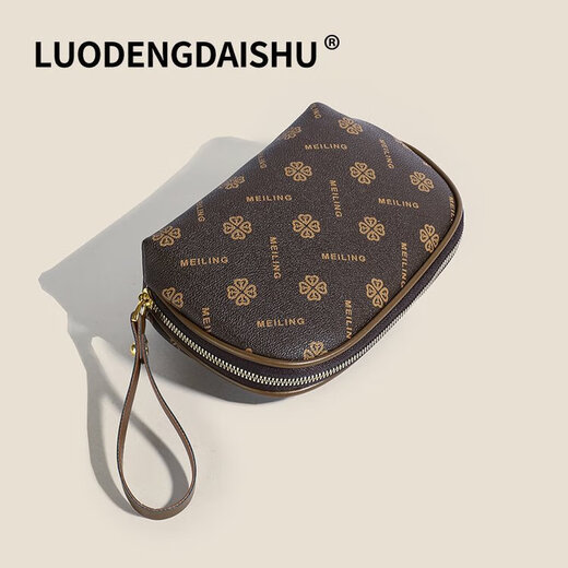 23 cm long, 6 cm wide, 14 cm high, women's clutch bag, large capacity mobile phone bag, coin purse 315 316 315 brown event special