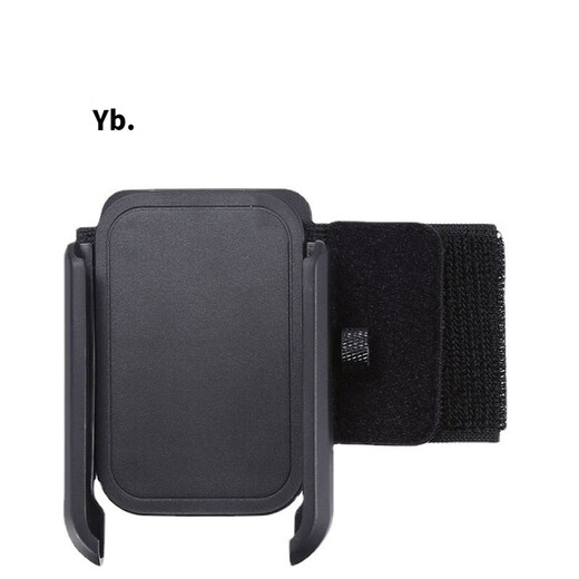 Luo Zhuodou driver's wrist mobile phone holder wristband sports arm sleeve running mobile phone bag strap fixed special equipment hanging wrist bag wrist bracket black