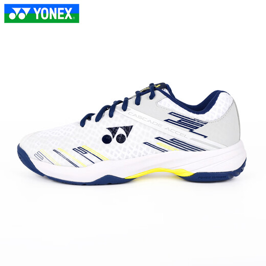 YONEX (YONEX) new professional badminton shoes for men and women, sports shoes, competition shoes, training shoes, lightweight, comfortable, cushioning, anti-slip SHBCA1 SHBCA1EX white/navy blue 43