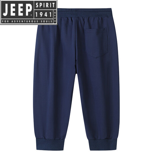 Jeep Spirit Jeep Spirit Sport's Sports Contraved Pants Хлопт летние тонкие модные корейские шорты в среднем пенях с 7 срезанными брюками мужские брюки серая Sp6172 5xl