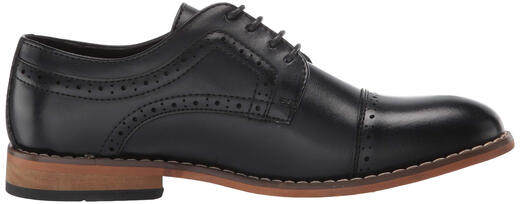 Stacy AdamsSTACY ADAMS Unisex Kids Dickinson Cape Oxford, Black//White Black//White 11.5 Big Kid