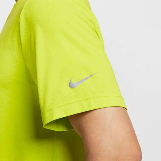 耐克（NIKE）官方HYVERSE DRI-FIT男子防晒速干短袖上衣夏季T恤HV4882 389明黄/山峰白/银 4XL