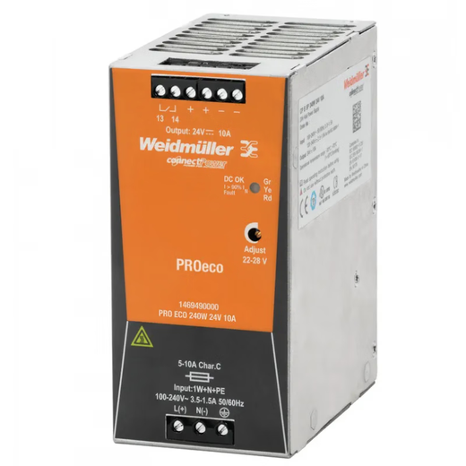 Weidmüller switching power supply PRO 240W 24V 10A 24V 20A 146949000 PRO ECO 480W24V20A