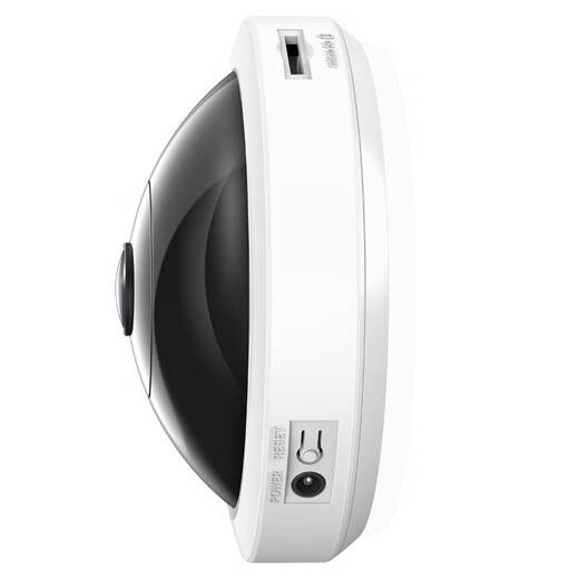 
TP-LINK wireless surveillance camera 360 degree no dead angle night vision panoramic fisheye camera mobile APP remote home security monitoring Jiabao 5 million panoramic monitoring [wifi version] memory card version