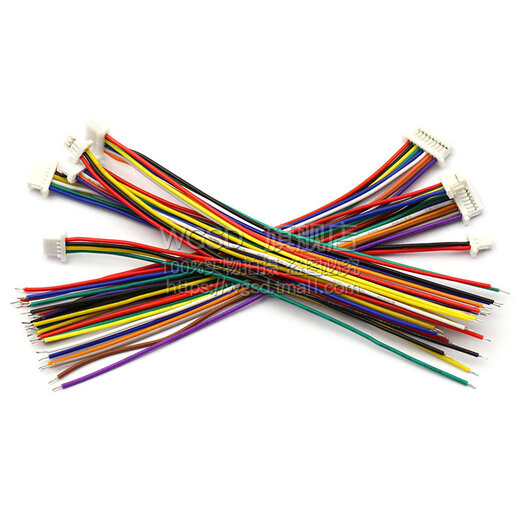 Dafuri single-head electronic wire SH1.0mm pitch connector connecting wire 2P/3P/4P/5P/10P 10CM wire 1.0-2P (5 pcs)