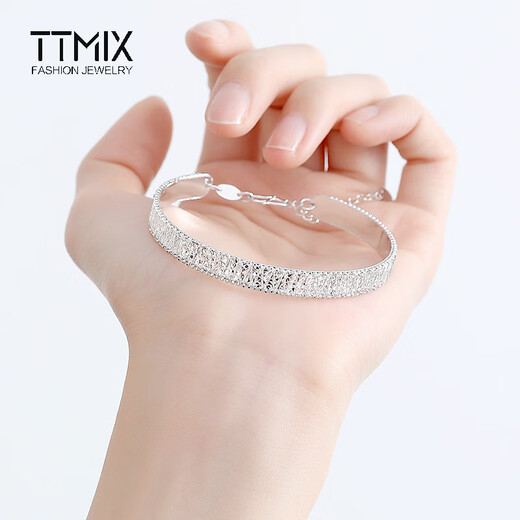 TTMIX platinum bracelet pt950 platinum bracelet platinum bracelet fashionable high-end platinum bracelet for girlfriend custom deposit custom engraving