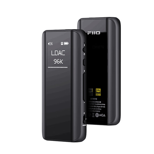 FiiO BTR15 Portable Wireless Bluetooth Wired Decoder Headphone Amplifier for Android Pingguo Phones Small Tail Black