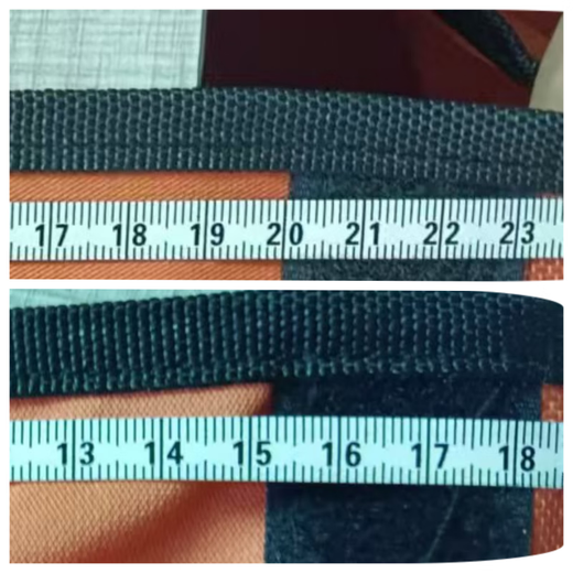 Laiji Oxford cloth herringbone ladder pocket telescopic ladder special tool bag storage bag ladder accessories woodworking storage bag yellow Oxford cloth herringbone ladder rung tool bag