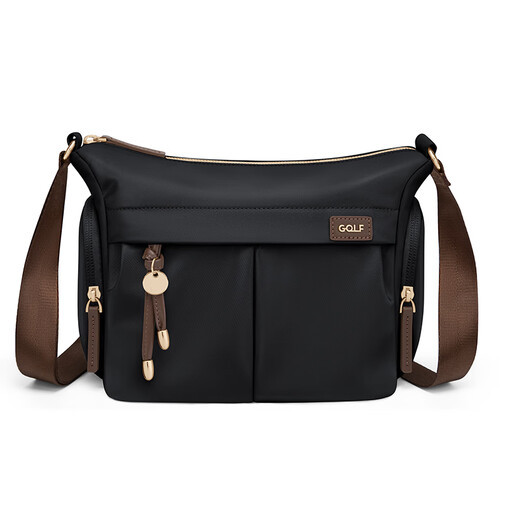 Golf (GOLF) shoulder crossbody bag women's canvas bag women's bag large capacity commuting versatile women's bag water-repellent mobile phone bag