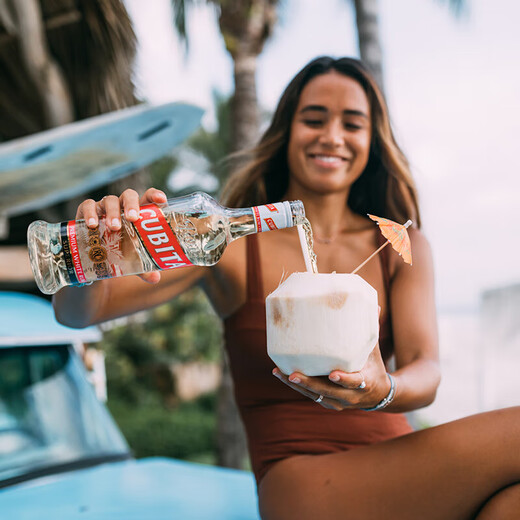 古贝塔朗姆酒 CUBITA RUM 原装进口基酒洋酒白朗姆黑朗姆151朗姆700ML 白朗姆 750mL