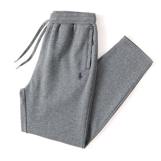 POLO SPORT American Ralph Lauren 2025 Spring New Horse Logo Embroidered Pure Cotton Loose Casual Pants Large Size Trousers Navy/Straight XL