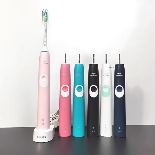 Philips Philips Electric Brosse à dents HX680P / 681/682 VIBRATION D'ondes sonores efficace, pratique et intelligente nettoyage et soins pour les dents orales HX680 [hôte unique] pas de boîte