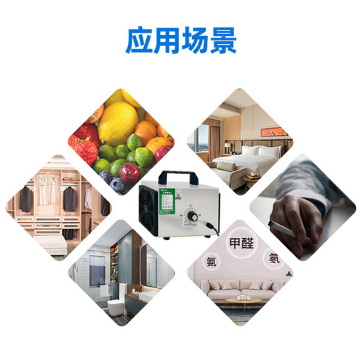 IGENU portable ozone generator household disinfection machine food factory breeding farm cosmetics workshop packaging room public toilet garbage room sterilization and deodorization new house formaldehyde odor removal 800mg upgraded version