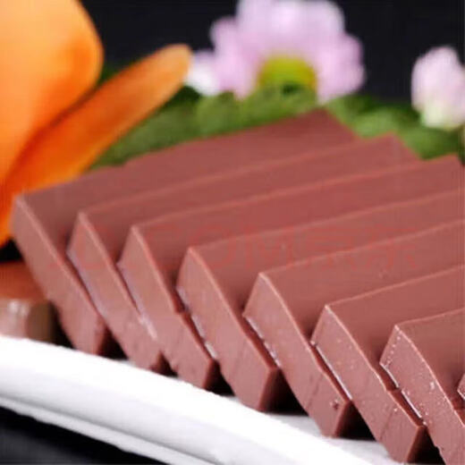 Tender duck blood boxed whole box wholesale Maoxuewang hot pot ingredients spicy hot duck blood vermicelli for maocai shop exclusive tender duck blood 300g*9 boxes