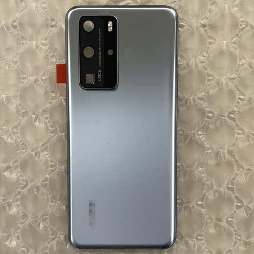 Huawei (HUAWEI) brand original, suitable for Huawei P40pro original disassembly back cover 40 original disassembly rear glass battery cover P40pro bright black, full original disassembly with frame accessories