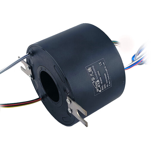 Kezhitu conductive slip ring 360 degrees hollow rotary connection 6 12 route 5A10A high-speed electric slip ring through hole conductive slip ring GK2249-2P02 [2 path 2A mid-hole 22/outer