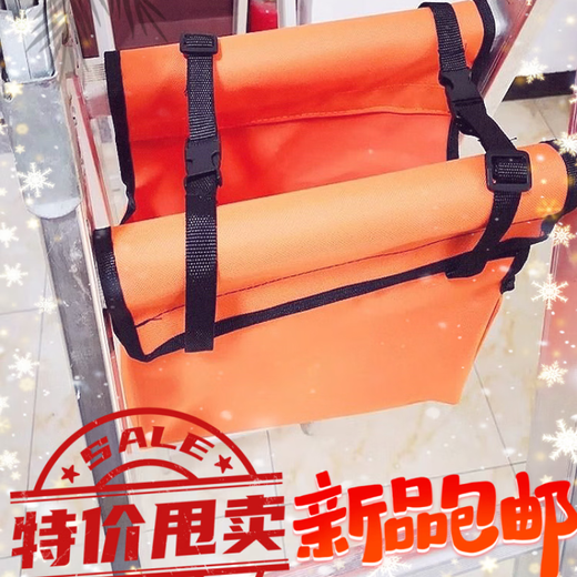 Laiji Oxford cloth herringbone ladder pocket telescopic ladder special tool bag storage bag ladder accessories woodworking storage bag yellow Oxford cloth herringbone ladder rung tool bag