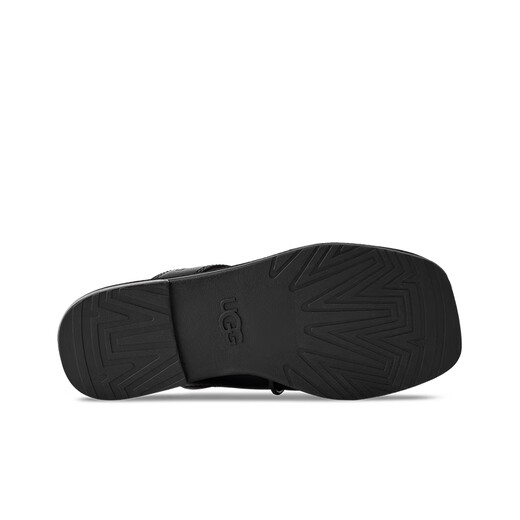 Ugg Summer New Damen komfortable Mode Einfache leichte Clip-Toe Casual Flip-Flops Sandalen 1167452 BLK Black 38