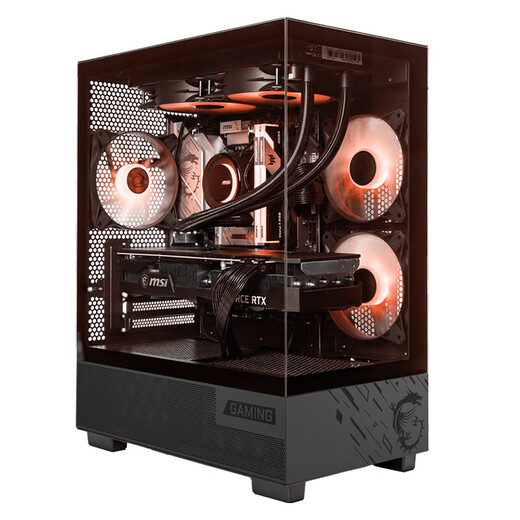 MSI Family Bucket AMD Ryzen 7700/5060/5070 Game Console Computer Desktop Assembly Computer Host DIY Complete Machine Sea View Room Assembly Machine Configuration Eleven 7700+ Sapphire 7800XT 16G Platinum Edition