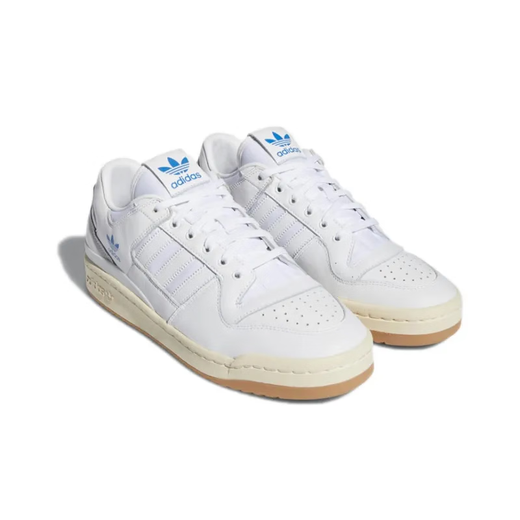 Adidas buyer purchasing Forum 84 Low men's and women's fashionable and comfortable casual sneakers milk white North Carolina blue GX9755 blue brown 41 41 1/3
