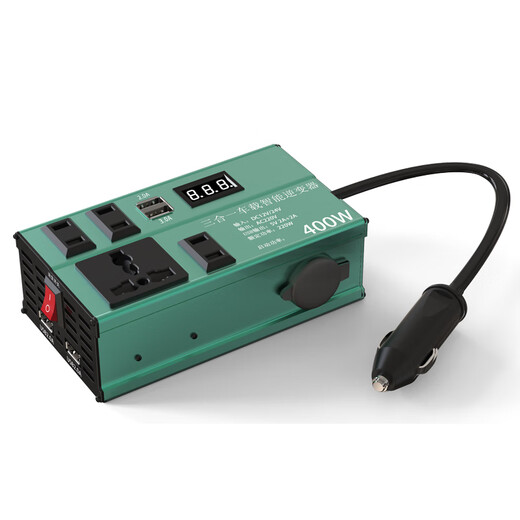 Suitable for Bull car reverse electric charger multifunctional car truck 12V 24V to 220V conversion LA-12V24V universal basic version