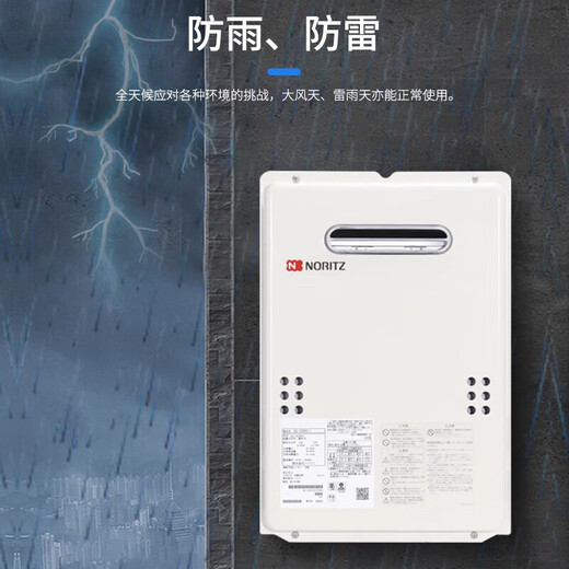 Tasa de energía (Noritz) GQ-1640W/16D2AW/1639WS/2039WS Agua de agua Calentador exterior UNIDAD EXTERIOR TEMPERATURA INTELIGENTE CONSTANTE IMPRESIÓN DEL POLSO ANTISECTO ANTI-INSECTO ANTI-RECURSO Viento 16L 20L [2039WS+690AS Cero Conjunto de agua fría]