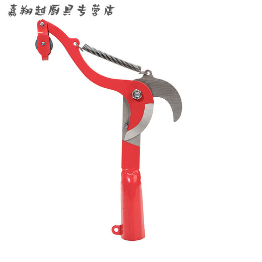 Miaopule fruit-picking shears, high-altitude tree-cutting shears, fruit-picking artifacts, German craftsmanship, high-end quality, stretchable, labor-saving black medium-sized double-wheeled model + 5-meter rope + elastic