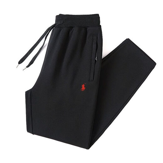 POLO SPORT American Ralph Lauren 2025 Spring New Horse Logo Embroidered Pure Cotton Loose Casual Pants Large Size Trousers Navy/Straight XL