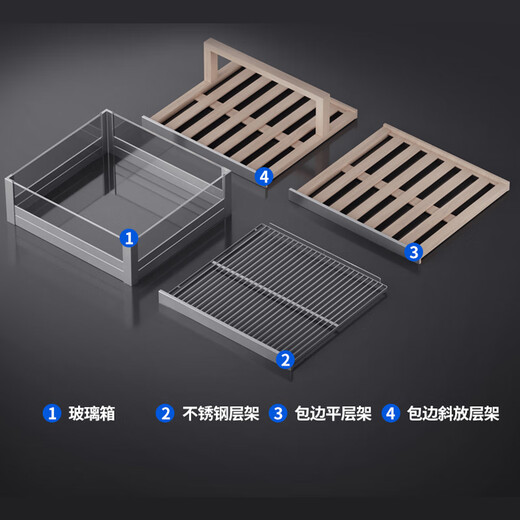 BAIKAILUN double-door double-temperature wine cabinet, door-to-door constant-temperature wine cabinet, ice bar, wine cabinet, home living room refrigerator, office tea beverage display cabinet, wine and fruit preservation refrigerator, 1.76 meters | 400 deep | dual temperature | red wine ice bar 500L thin section