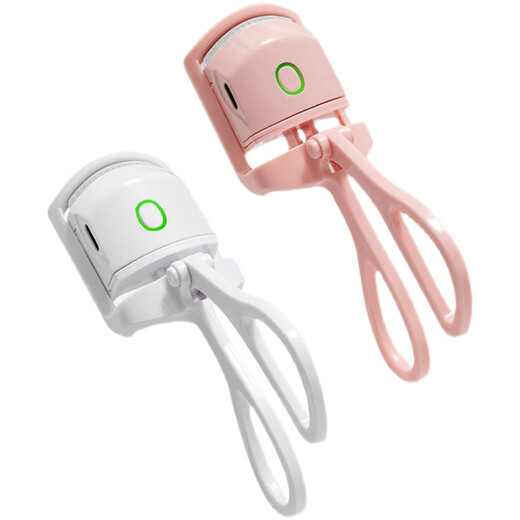 Nikki Bear Electric Eyelash Curler Long-lasting Styling Heated Eyelash Curler Naturally Not Easy to Collapse Eyelash Curler Rechargeable Adjustable Pink 1
