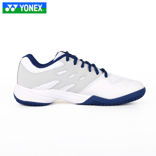 YONEX (YONEX) new professional badminton shoes for men and women, sports shoes, competition shoes, training shoes, lightweight, comfortable, cushioning, anti-slip SHBCA1 SHBCA1EX white/navy blue 43