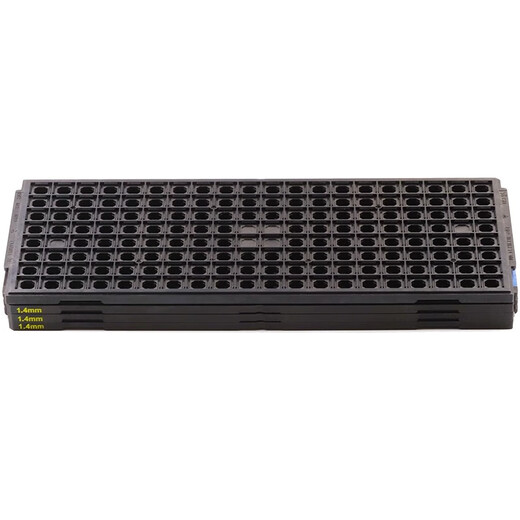 Dengshitang IC tray microcontroller special turnover plastic anti-static electronic components non-blister temperature-resistant tray LQF QFP7*7*1.4 QFP10*10*1.4mm