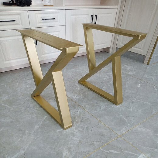 Vinoa iron dresser table leg sideboard coffee table desk metal table leg bracket dining table tripod bar leg support leg height 72cm single (table leg) black width 40cm